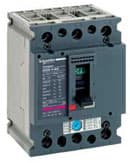 INTERRUPTOR AUTOMATICO COMPACT NS80H-MA 3 POLOS UNIDAD MAGNETICA INTEGRADA MA80 80A PODER DE CORTE