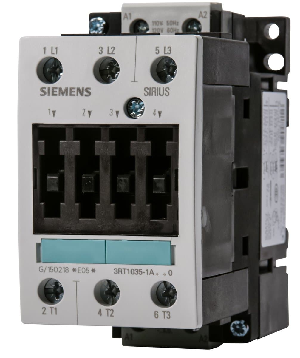 CONTACTOR SIRIUS 3 POLOS 40A 1NA+1NC 220VAC 50/60 HZ AC3 18.5 KW/400V SIZE S2