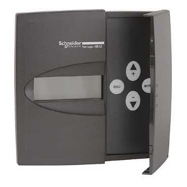 REGULADOR FACTOR DE POTENCIA VARLOGIC NR12 DE 12 PASOS