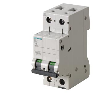 Interruptor magnetotérmico 2 polos C 10A 400V 10kA