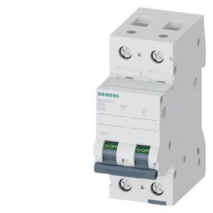 Interruptor magnetotérmico 2 polos C 32A 400V 10kA