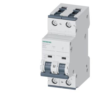 INTERRUPTOR TERMOMAGNETICO, 2 P, 32 A, CURVA C, DC 440 V, AC 400 V, 10 kA