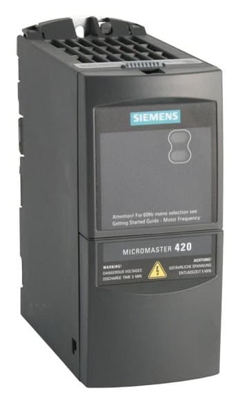 VARIADOR DE FRECUENCIA 1F MM420 3HP 220V 13A SIN TECLADO (6SE64202U222BA1)