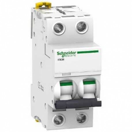 INTERRUPTOR TERMOMAGNETICO Acti 9 IC60N 2 POLOS 10A