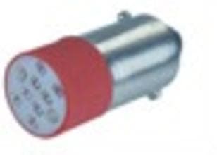 BOMBILLO TIPO LED ROJO 24VAC/DC BA9S