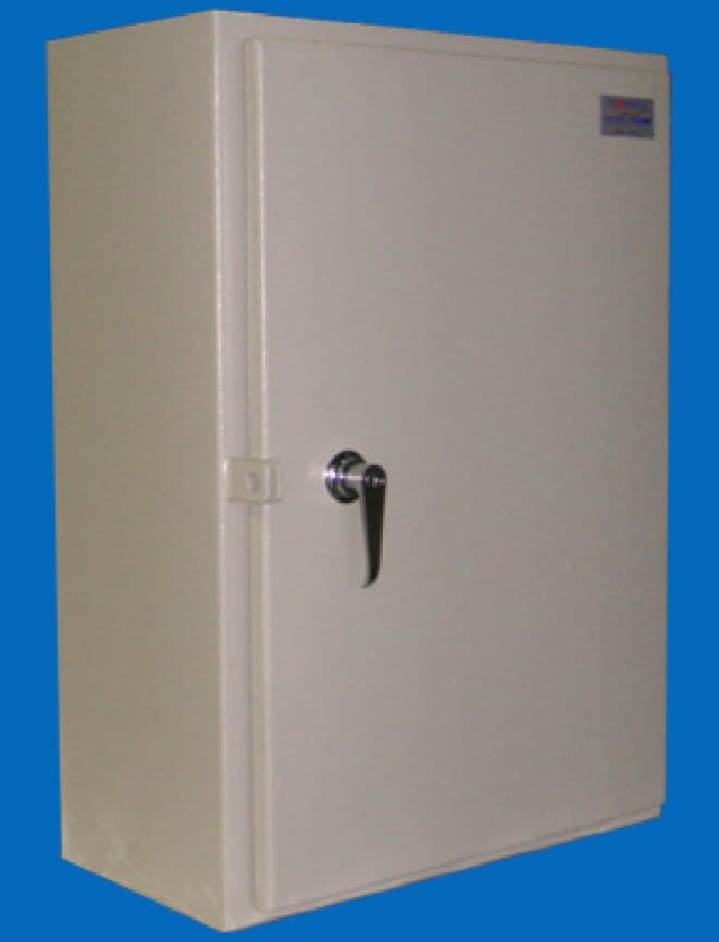 CAJA IND NEMA 12 60X40X15cm PUERTA+DOBLE FONDO Y EMPACADURA