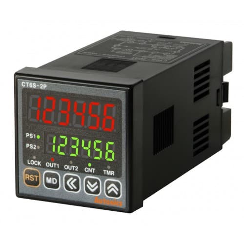 CONTADOR/TIMER 48x48mm/100-240Vca / CON 2 SALIDA A RELE NPN CONTADOR/TIMER 48x48mm/100-240Vca / CON 2 SALIDA A RELE NPN