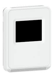SENSOR CO2, PARED, PANT.TACTIL, HUMEDAD CON 2 % DE PRESION TRANSMISOR DE TEMPERATURA, BACnet/Modbus