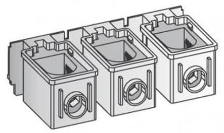 KIT 3 TERMINALES 250A 1X300MCM P/FEH(250A)
