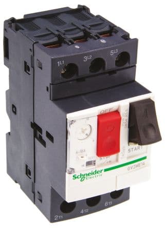 GUARDAMOTOR MAGNETOTÉRMICO 6-10A, 100KA EN 440VCA, ACCIONADO POR PULSADORES