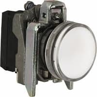 LUZ PILOTO 22MM C/LED 250VAC/DC BLANCO