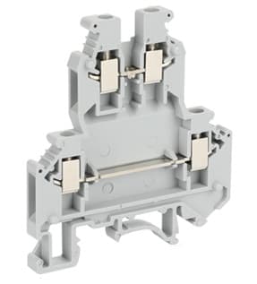 BORNERA DOBLE NIVEL TORNILLO 2.5MM 24 A 12AWG