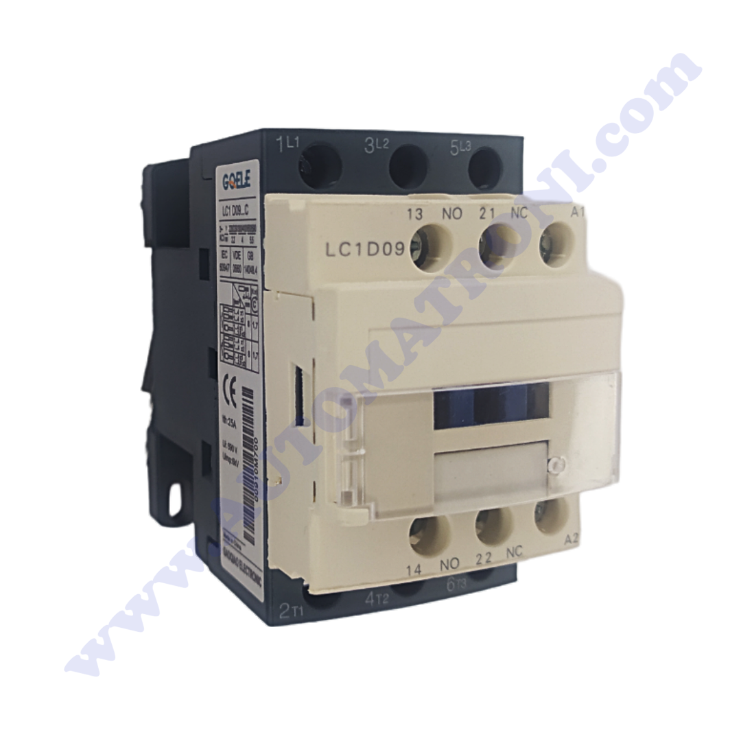 CONTACTOR 3P 9AMP 24VDC