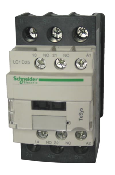 CONTACTOR 3 POLOS, CATEGORÍA AC3, 25A 1NA+1NC, 220VCA