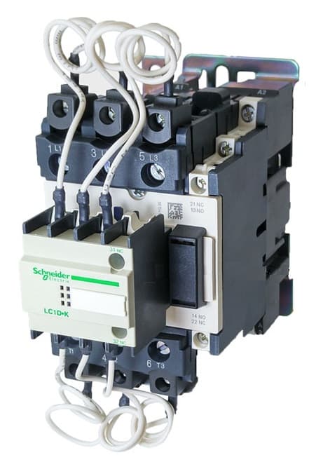 CONTACTOR PARA CONDENSADORES, 25/40/58Kvar en 220/440/690VAC bob 220VCA