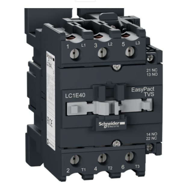 CONTACTOR EasyPact TVS 3P (3 NO) AC3 40A 110VAC