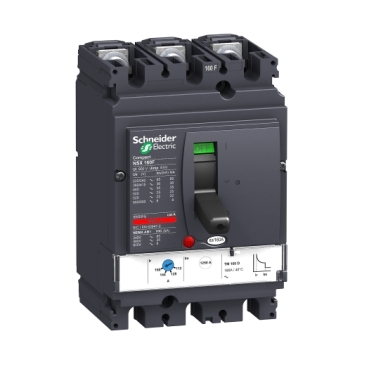 INTERRUPTOR COMPACT NSX160F , TM125D, 3 P 690 A, 125A, 35kA en 480Vca