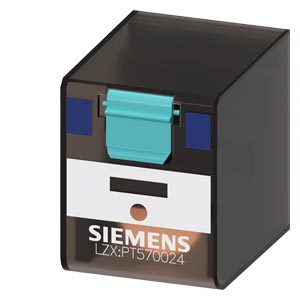 Relé enchufable 4NANC 24 VDC 6 A Ancho 225 mm para zócalo LZS