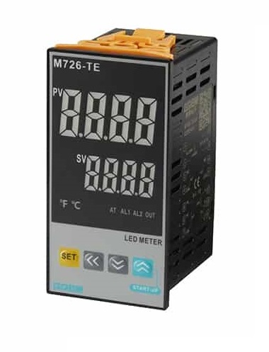 CONTROL DE TEMPERATURA 96X48 80-260V ENTRADA MULTIFUNCIONAL SALIDA SSR Y RELE