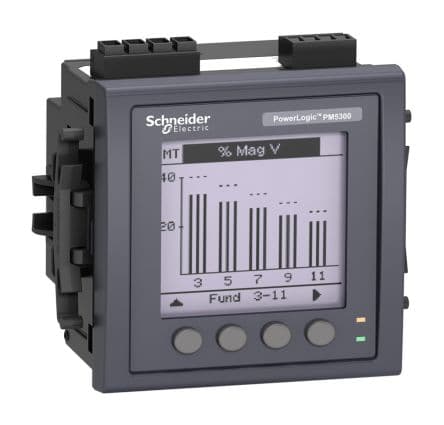 POWER METER PM5340 CLASE 0,5 CON ETHERNET MEMORIA HASTA 31 H - 256K 2DI / 4DO 35 ALARMAS
