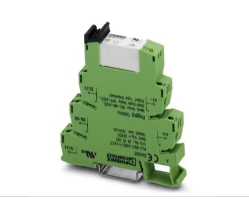 RELE SLIM (INTERFAZ PLC-ACTUADOR 14MM 24VDC 1NA+1NA 6 A CON BASE