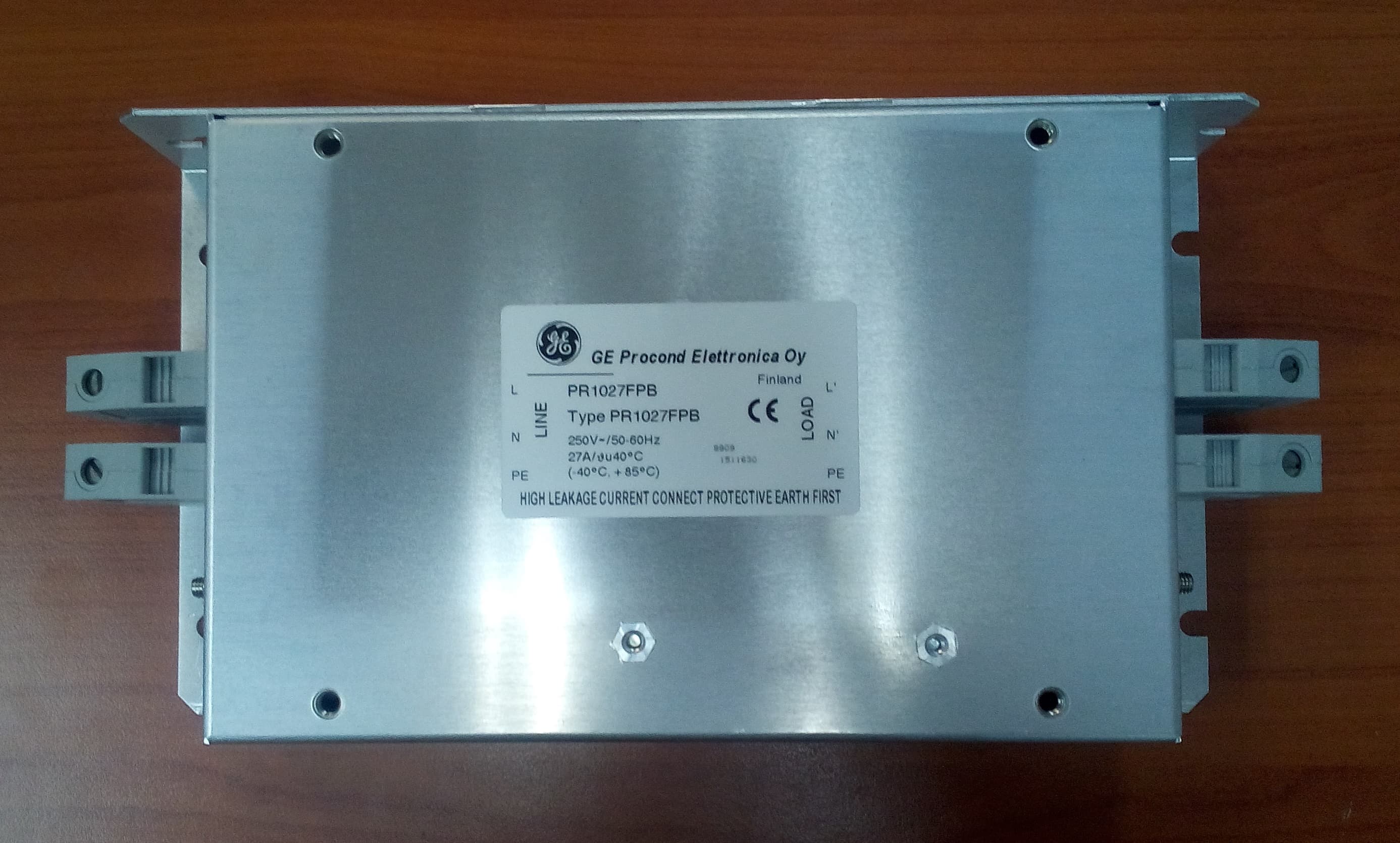 FILTRO EMC 27A 250V P/VAT23D-3FD-3FDVAC (N025..N035)