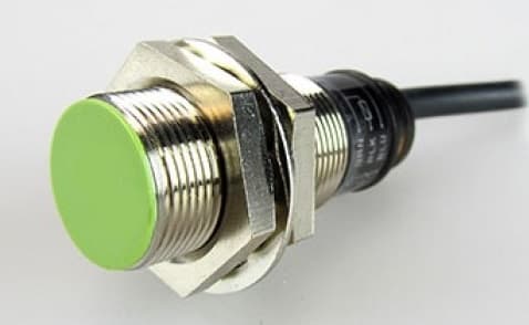 SENSOR DE PROXIMIDAD INDUCTIVO M18/5MM/2H/90-250VAC/NO/RAS. 5-200mA 20Hz T/STD C/CABLE C/LED IP67