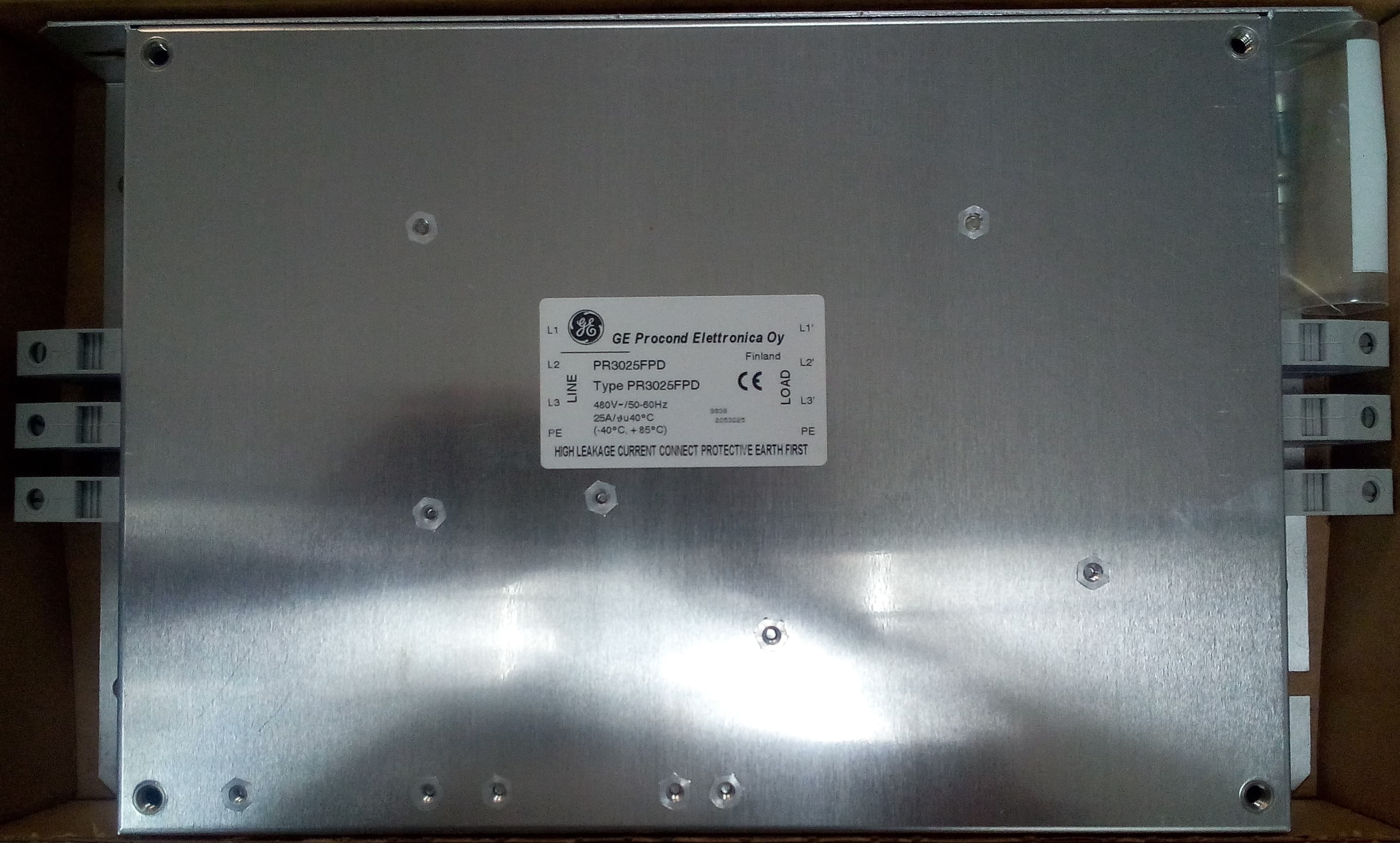 FILTRO EMC 25A 480V P/VAT23D-3FD-3FDVAC (X080..X110)