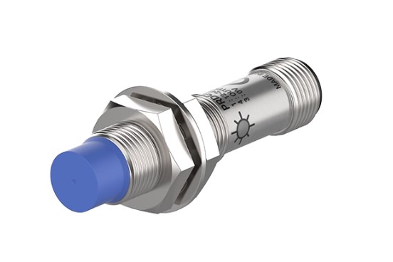 SENSOR DE PROXIMIDAD INDUCTIVO LARGA DISTANCIA M12/8MM/3H/12-24VDC/PNP/NO/RAS. 200mA 500Hz T/STD C/CONECTOR S/CABLE C/LED IP67
