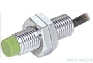 SENSOR DE PROXIMIDAD INDUCTIVO M08/2MM/3H/12-24VDC/PNP/NO/NO RAS. 200mA T/L40MM C/CABLE C/LED IP67. AUTONICS