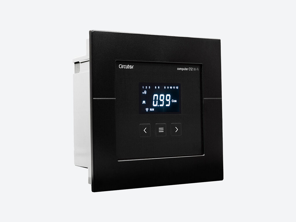 REGULADOR AUTOMATICO DE ENERGIA REACTIVA COMPUTER C12 WI-FI