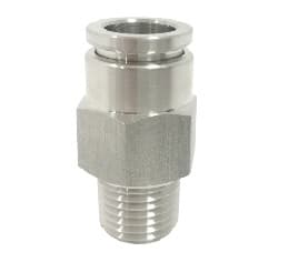 RACOR INOXIDABLE 8MM x 1/4