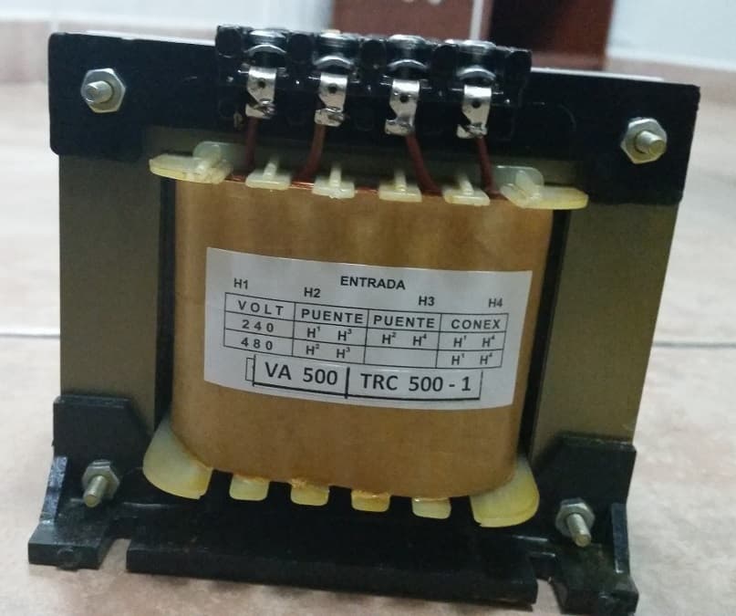 TRANSF 500VA P:480/240VAC S:240/120VAC