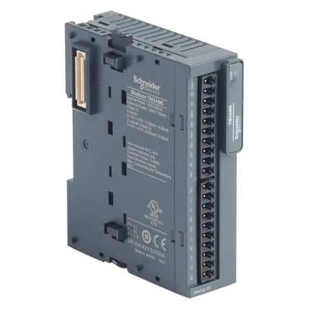 Módulo mixto analógico Modicon TM3 4 entradas analógicas (+10V, 0-10V, 0-20mA, 4-20mA) y 2 salidas a