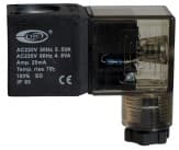 BOBINA Y CONECTOR PARA VALVULA 4V210,220,230 220VAC BOBINA Y CONECTOR PARA VALVULA 4V210,220,230 220VAC
