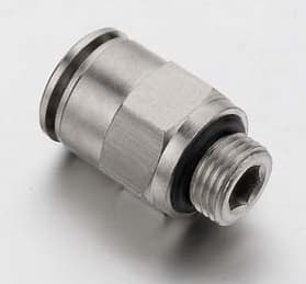 RACOR RECTO LATON. 8 X 1/4