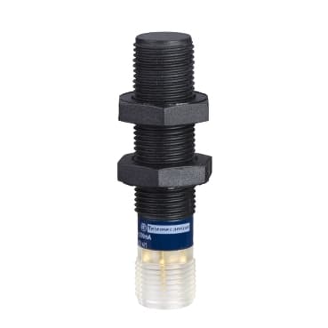 SENSOR INDUCTIVO PLASTICO M12 4 HILOS 12-24VDCV PNP/NPN 1NO O 1NC PROGRAMABLE Sn 4mm SIN CABLE C/M12
