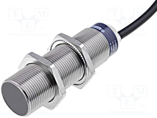 SENSOR INDUCTIVO METALICO M18 2 HILOS 24-240VAC/DC NO Sn 8mm CABLE 2M SENSOR INDUCTIVO METALICO M18 2 HILOS 24-240VAC/DC NO Sn 8mm CABLE 2M
