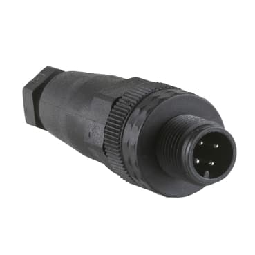 CONECTOR MACHO RECTO DE 4 PIN M12 PRENSA DE CABLE DE 7PG